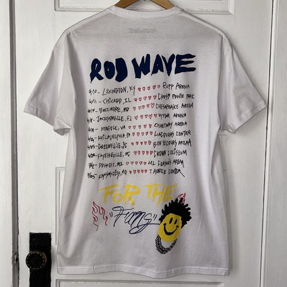 ROD WAVE FOR THE FANS CONCERT TEE - Picture 4 of 8